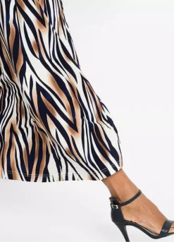 Animal Print Dress -Enchanted Styles Animal Print Dress911652FRSP W03