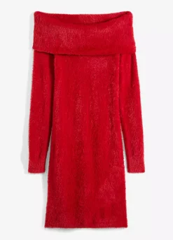 Bardot Knitted Dress -Enchanted Styles Bardot Knitted Dress929448FRSC