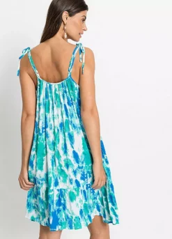 Batik Print Dress -Enchanted Styles Batik Print Dress968287FRSP W01