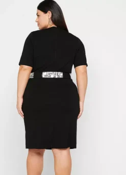 Belted Jersey Dress -Enchanted Styles Belted Jersey Dress961835FRSB W01