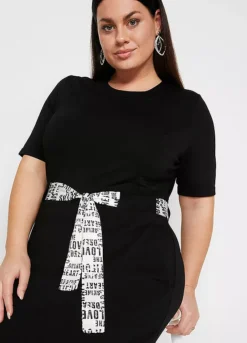 Belted Jersey Dress -Enchanted Styles Belted Jersey Dress961835FRSB W02