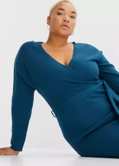 Belted Knitted Dress -Enchanted Styles Belted Knitted Dress955178FRSB W02