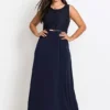 Belted Maxi Dress -Enchanted Styles Belted Maxi Dress942189FRSB