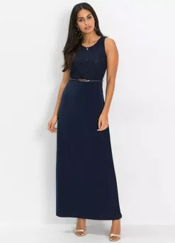 Belted Maxi Dress -Enchanted Styles Belted Maxi Dress942189FRSP