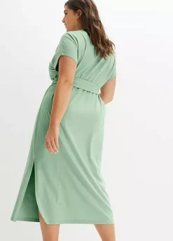 Belted Midi Dress -Enchanted Styles Belted Midi Dress955416FRSB W01