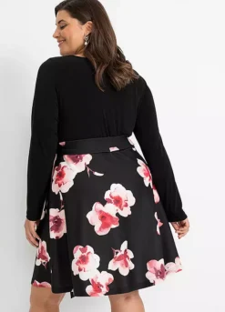 Belted Skater Dress -Enchanted Styles Belted Skater Dress970495FRSB W01