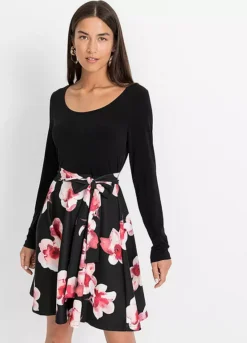 Belted Skater Dress -Enchanted Styles Belted Skater Dress970495FRSP