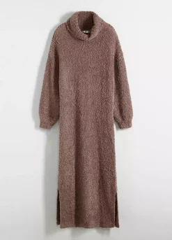 Boucle Knit Midi Dress -Enchanted Styles Boucle Knit Midi Dress925669FRSC