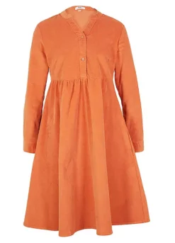 Button Cord Dress -Enchanted Styles Button Cord Dress962149FRSC