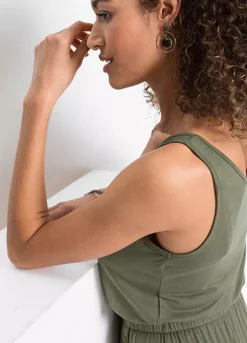 Button Midi Dress -Enchanted Styles Button Midi Dress935365FRSP W02