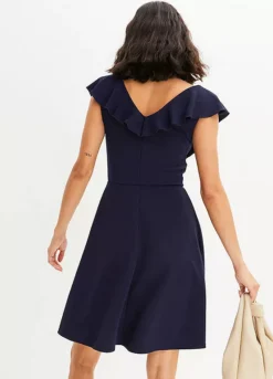 Chain Detail Flounce Dress -Enchanted Styles Chain Detail Flounce Dress903691FRSP W01