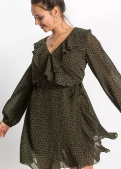 Chiffon Tea Dress -Enchanted Styles Chiffon Tea Dress952646FRSB W01