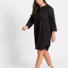 Collarless Tunic Dress -Enchanted Styles Collarless Tunic Dress921501FRSB