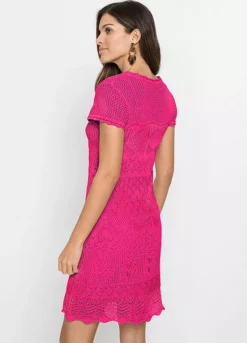 Crochet Dress -Enchanted Styles Crochet Dress951035FRSP W01