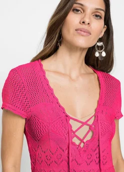 Crochet Dress -Enchanted Styles Crochet Dress951035FRSP W02