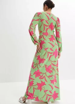 Cut-Out Floral Print Maxi Dress -Enchanted Styles Cut Out Floral Print Maxi Dress910611FRSP W01