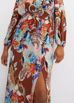 Cut-Out Maxi Dress -Enchanted Styles Cut Out Maxi Dress960824FRSB W02