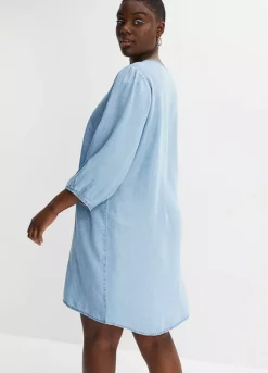 Denim Tunic Dress -Enchanted Styles Denim Tunic Dress952657FRSB W01