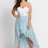 Dipped Hem Bridesmaid Dress -Enchanted Styles Dipped Hem Bridesmaid Dress974522FRSB
