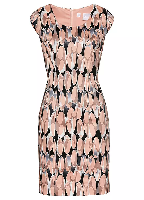 Ellipse Print Shift Dress 4 Ellipse Print Shift Dress - Image 2