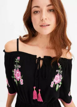 Embroidered Boho Dress -Enchanted Styles Embroidered Boho Dress915752FRSP W02