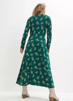 Floral A-Line Maxi Dress -Enchanted Styles Floral A Line Maxi Dress912900FRSP W01