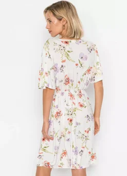 Floral Jersey Dress -Enchanted Styles Floral Jersey Dress977856FRSP W01