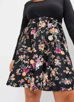 Floral Print Bow Waist Dress -Enchanted Styles Floral Print Bow Waist Dress917977FRSB W02
