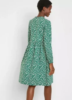 Floral Print Cotton Dress -Enchanted Styles Floral Print Cotton Dress960149FRSP W01