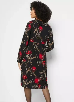 Floral Print Dress -Enchanted Styles Floral Print Dress970487FRSP W01