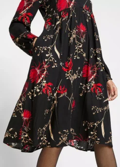 Floral Print Dress -Enchanted Styles Floral Print Dress970487FRSP W03