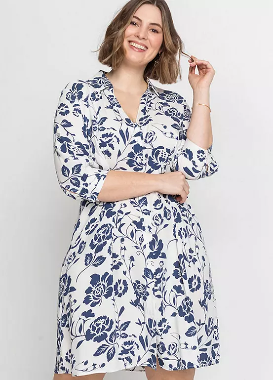 Floral Print Shirt Dress 3 Floral Print Shirt Dress