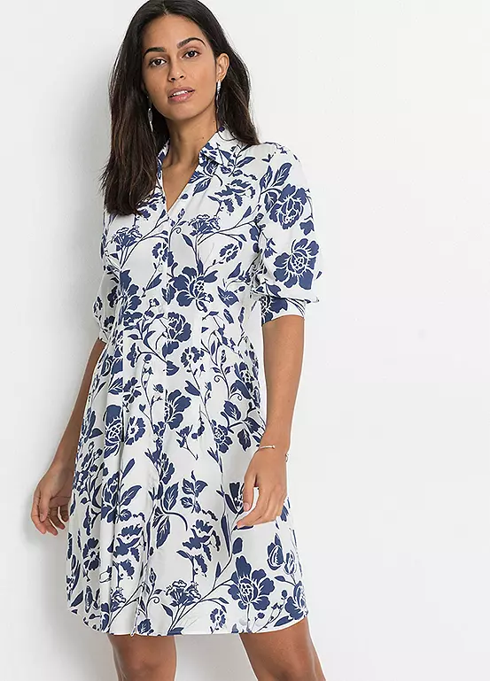 Floral Print Shirt Dress 4 Floral Print Shirt Dress - Image 2