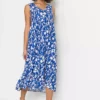 Floral Print Sun Dress -Enchanted Styles Floral Print Sun Dress957877FRSP