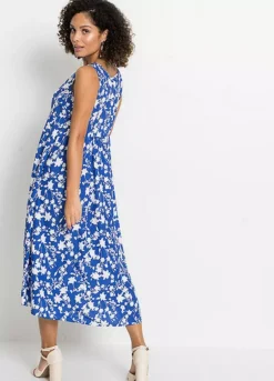 Floral Print Sun Dress -Enchanted Styles Floral Print Sun Dress957877FRSP W01