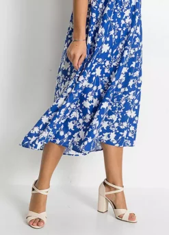 Floral Print Sun Dress -Enchanted Styles Floral Print Sun Dress957877FRSP W03