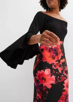 Floral Shift Dress -Enchanted Styles Floral Shift Dress949921FRSP W02