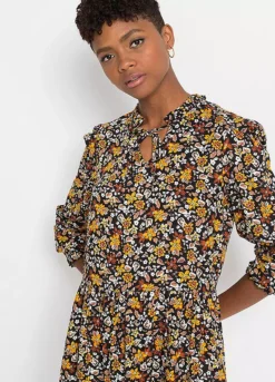 Floral Shirt Dress -Enchanted Styles Floral Shirt Dress947002FRSP W02