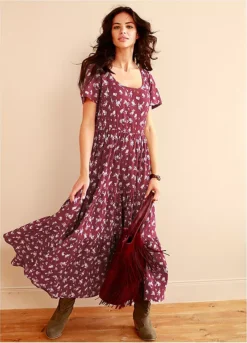 Floral Summer Dress -Enchanted Styles Floral Summer Dress913066FRSL