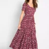 Floral Summer Dress -Enchanted Styles Floral Summer Dress913066FRSP