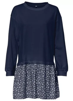 Floral Sweater Dress -Enchanted Styles Floral Sweater Dress913122FRSC