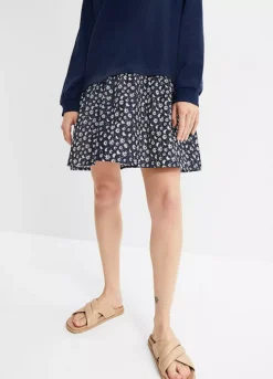 Floral Sweater Dress -Enchanted Styles Floral Sweater Dress913122FRSP W03