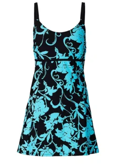 Floral Swim Dress -Enchanted Styles Floral Swim Dress904615FRSC