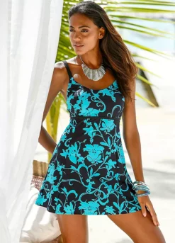 Enchanted Styles -Enchanted Styles Floral Swim Dress904615FRSP