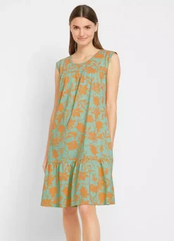 Flounced Floral Sun Dress