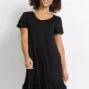 Flounced Jersey Dress -Enchanted Styles Flounced Jersey Dress915320FRSP