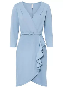 Flounced Shift Dress -Enchanted Styles Flounced Shift Dress927560FRSC