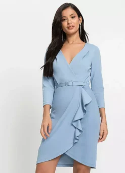 Flounced Shift Dress -Enchanted Styles Flounced Shift Dress927560FRSP