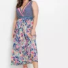Graphic Printed Maxi Dress -Enchanted Styles Graphic Printed Maxi Dress927799FRSB