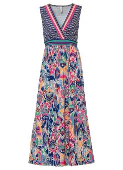 Graphic Printed Maxi Dress -Enchanted Styles Graphic Printed Maxi Dress927799FRSC